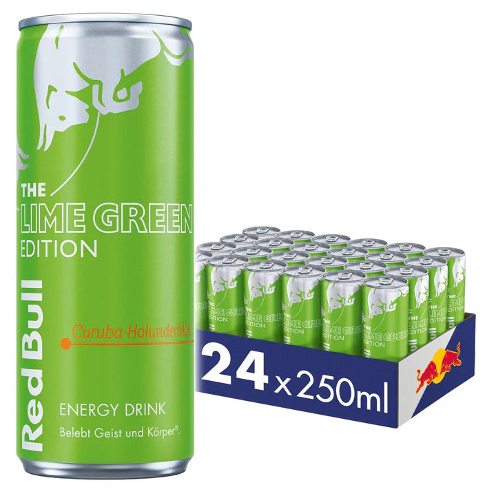 3x Red Bull - Curuba & Holunderblüte - 250ml