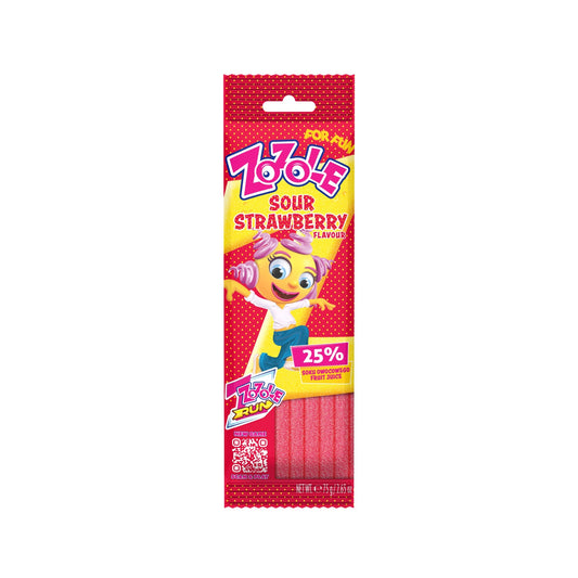 Zozole - Sour Strawberry Jellies 75g