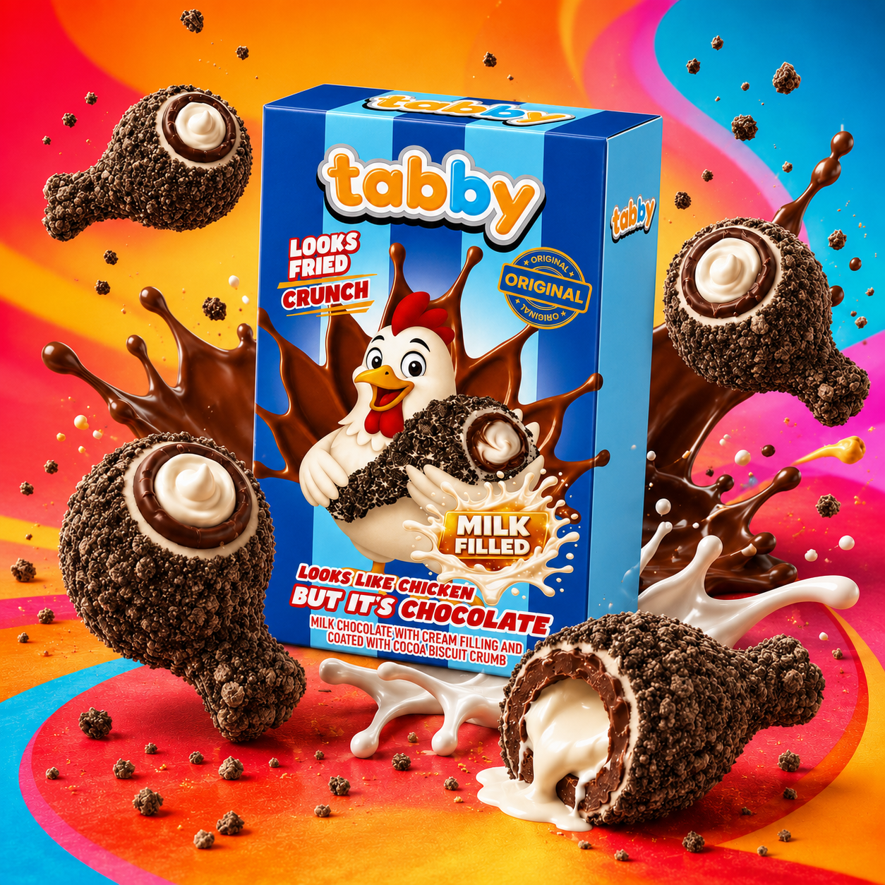 Tabby - Caramelised Crumble Chocolate - Cookie Edition