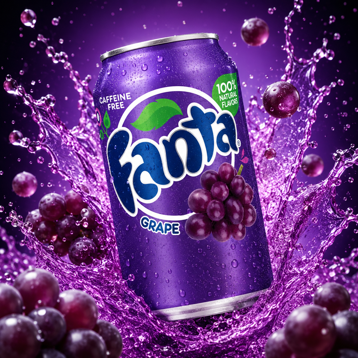 3x Fanta USA - Grape 355ml