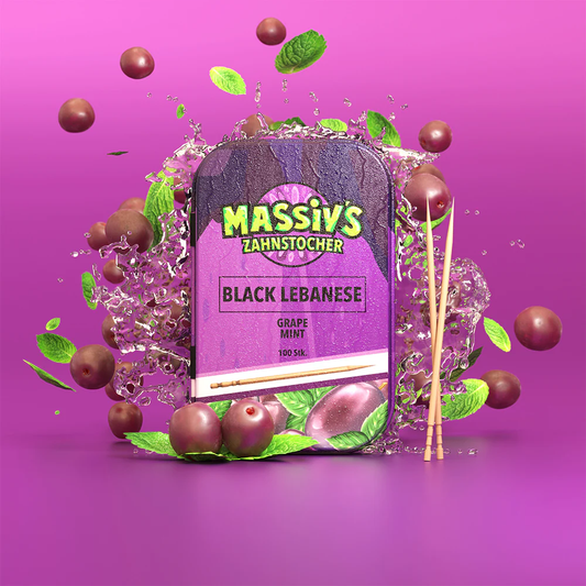 Massiv´s Zahnstocher - Black Lebanese