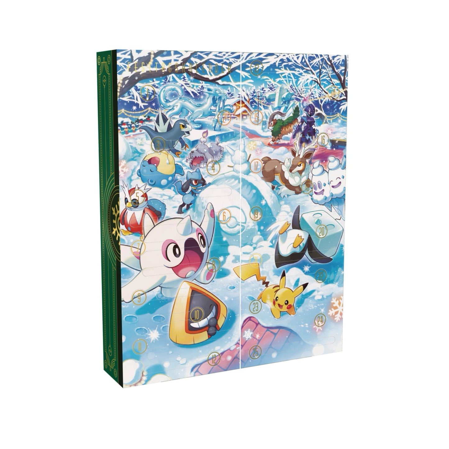 Pokémon - Festtagskalender Grün