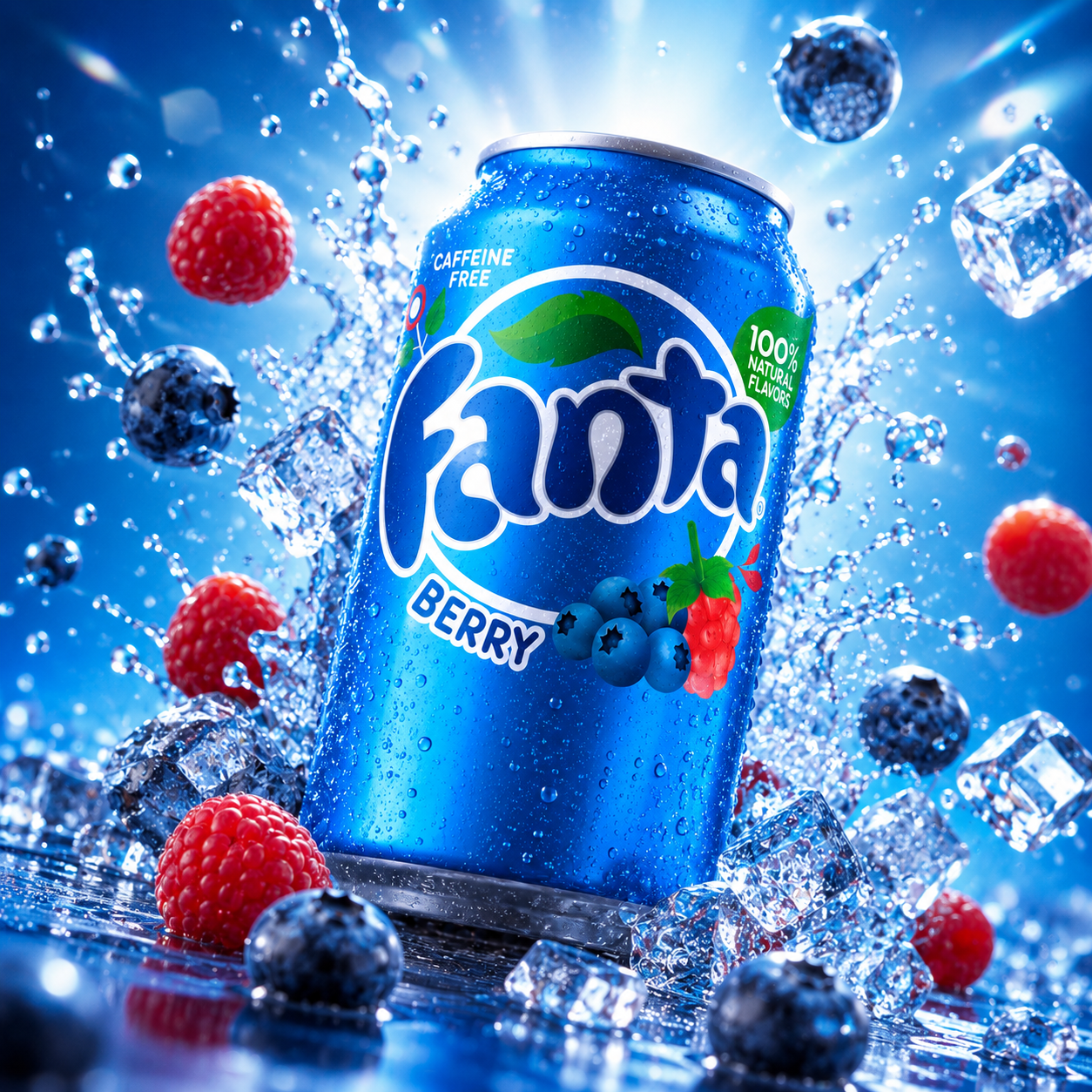 3x Fanta USA - Berry 355ml
