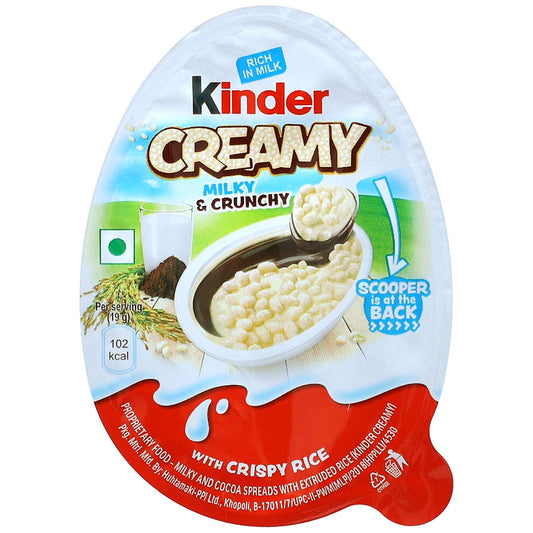 Kinder Creamy - Milky & Crunchy 19g
