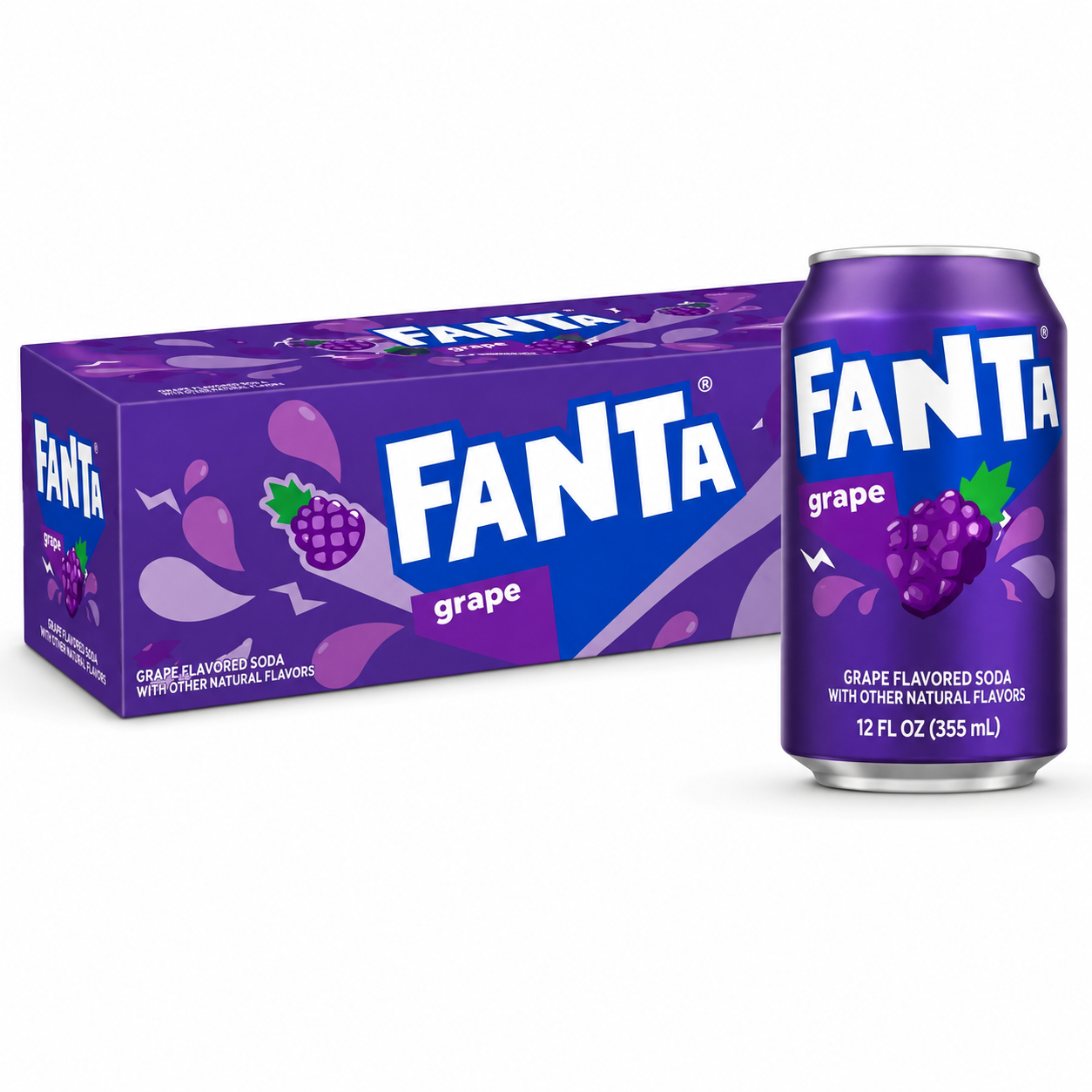 12x Fanta USA - Grape 355ml