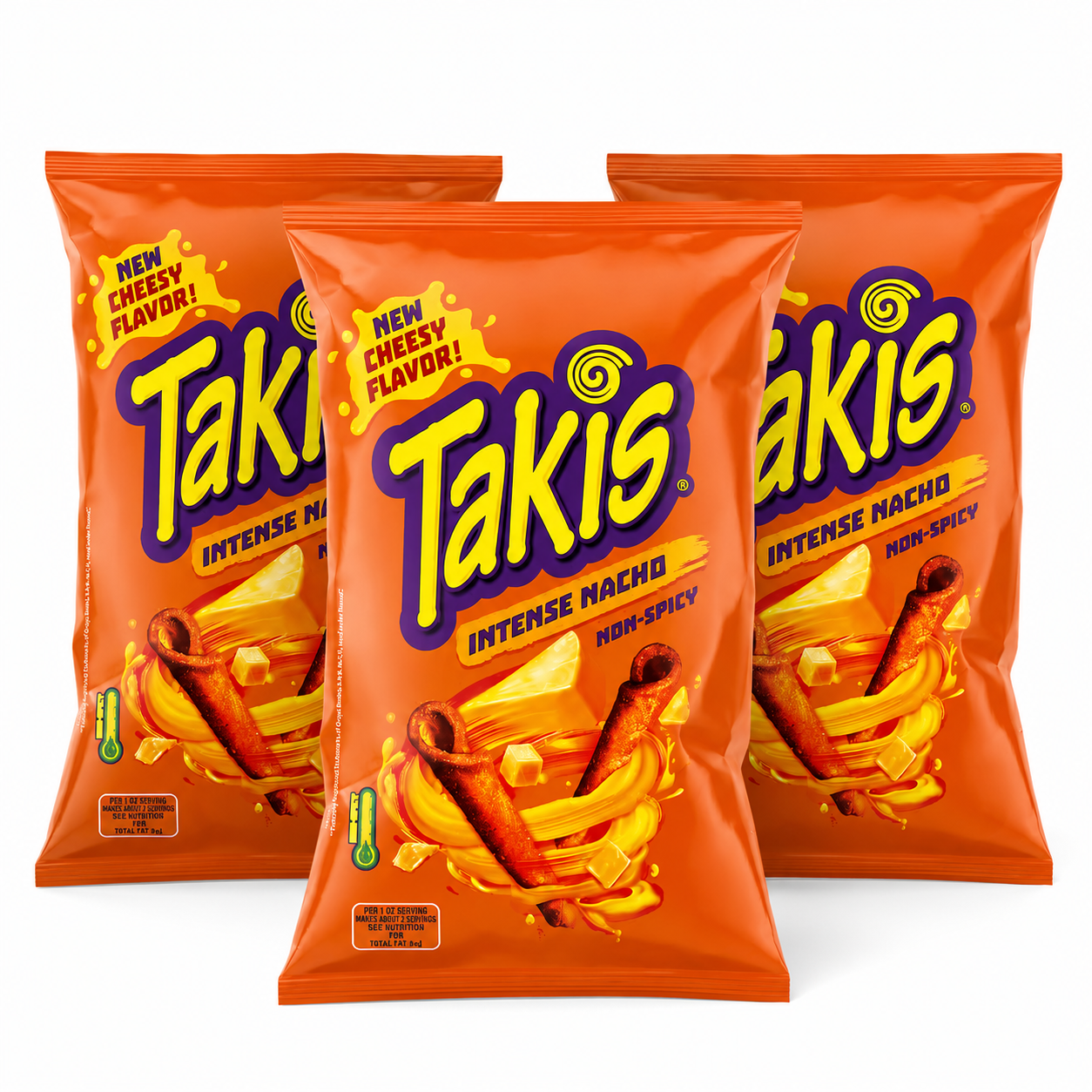 3x Takis - Nacho Intense 100g