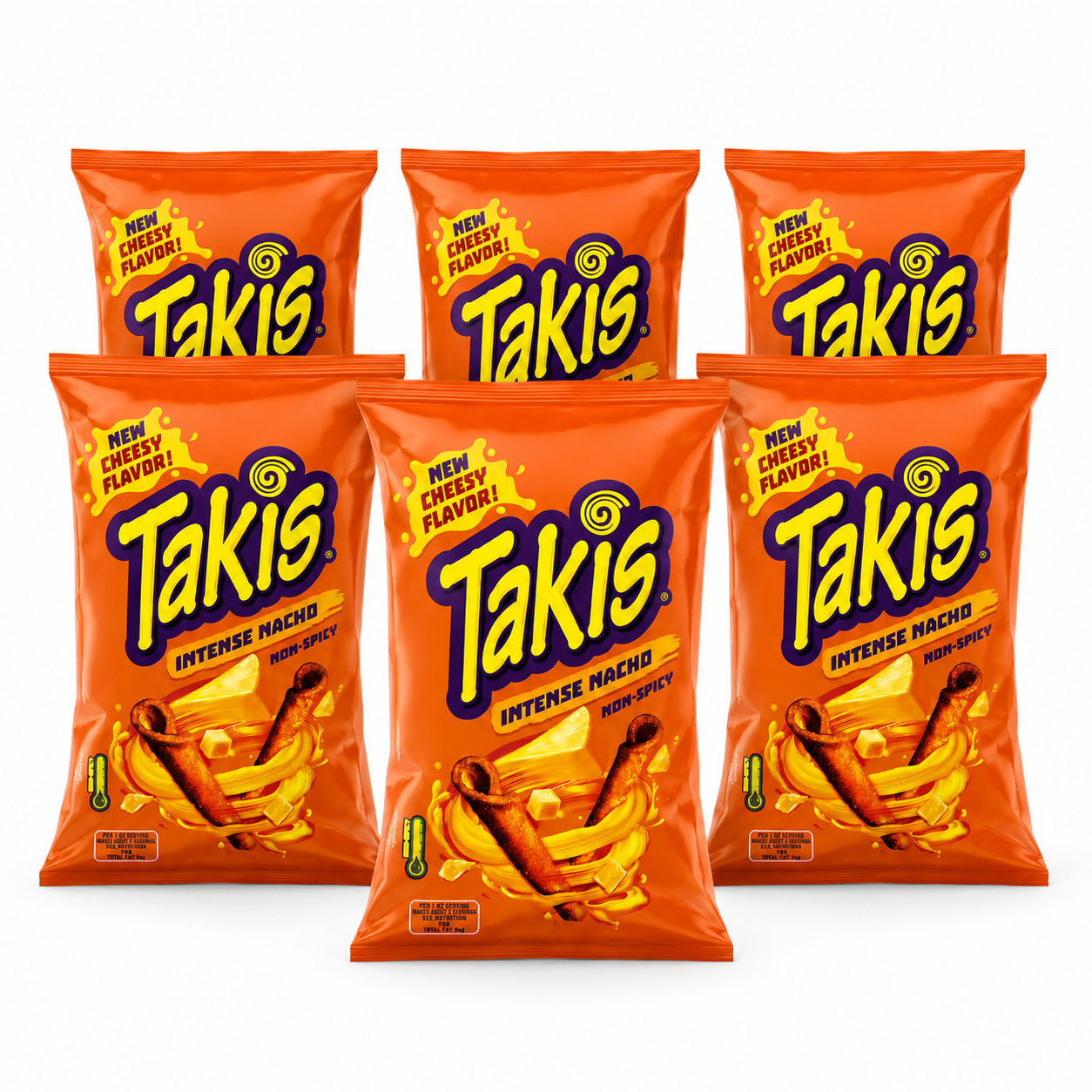 6x Takis - Nacho Intense 100g