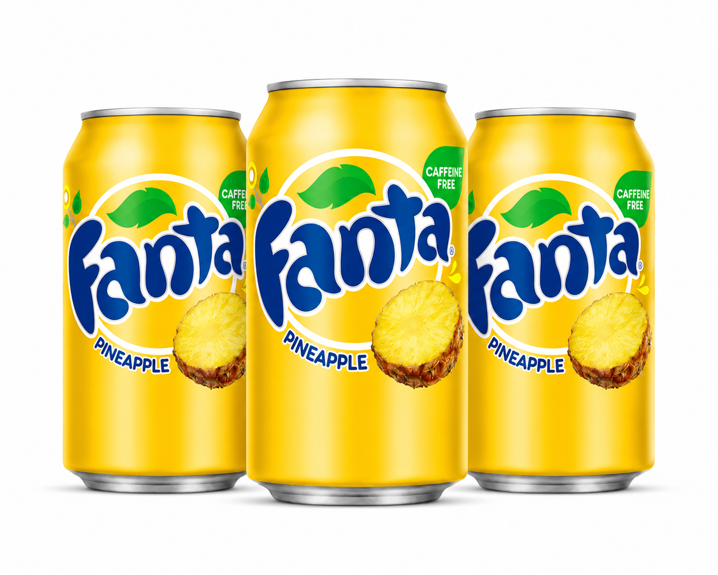 3x Fanta USA - Pineapple 355ml
