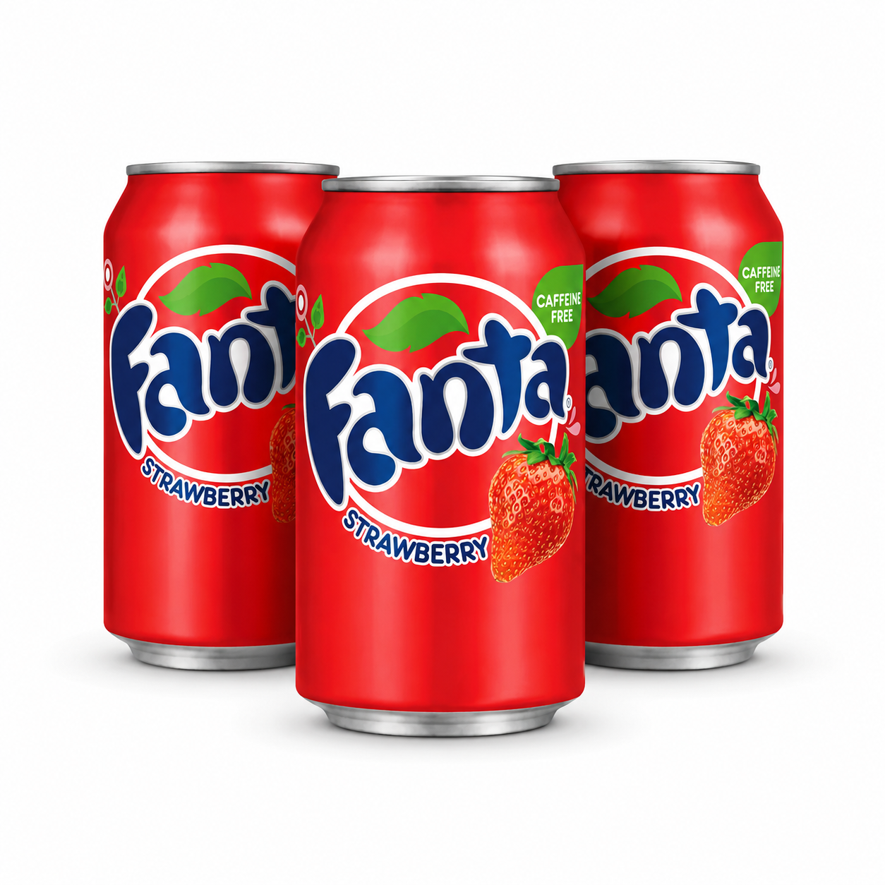 3x Fanta USA - Strawberry 355ml