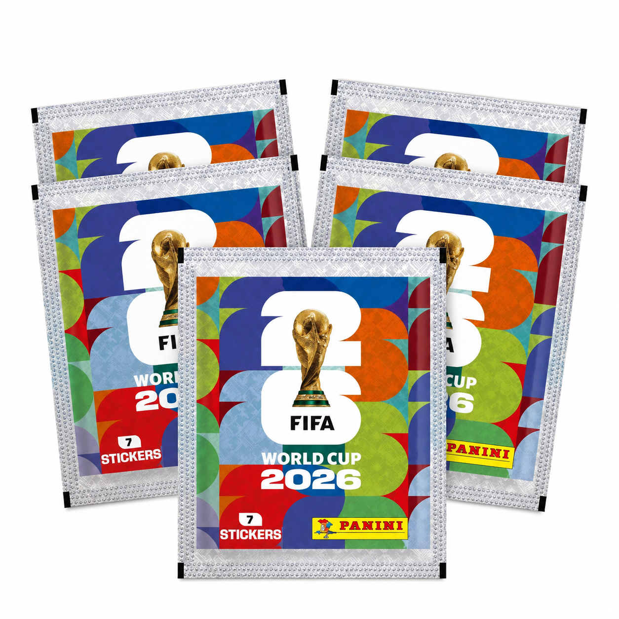 Fifa World Cup 2026 Panini Sticker - 5 Packs