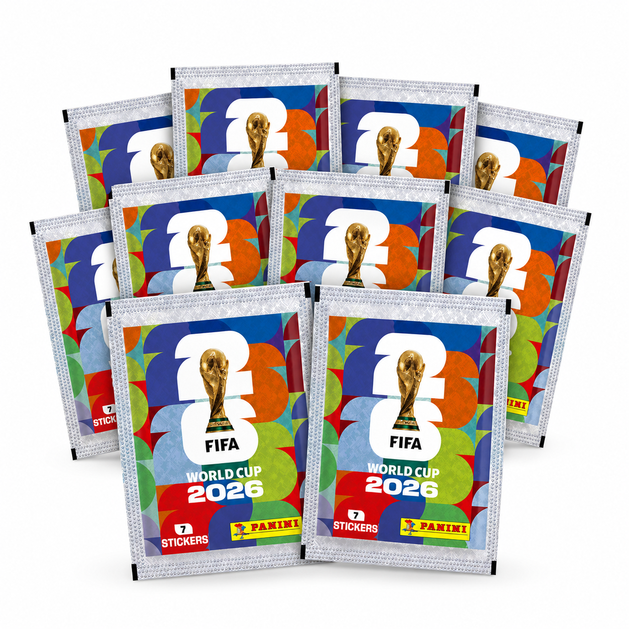 Fifa World Cup 2026 Panini Sticker - 10 Packs