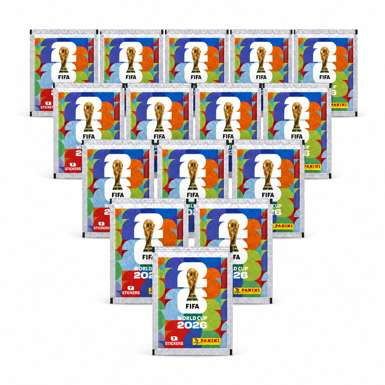 Fifa World Cup 2026 Panini Sticker - 15 Packs