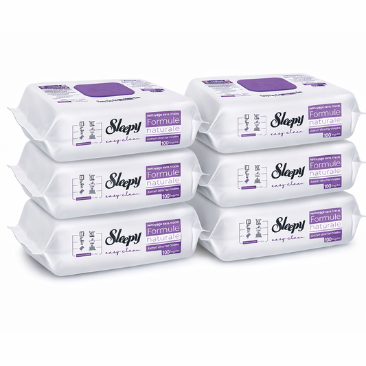 6x Sleepy Reinigungstücher - Orchideengarten