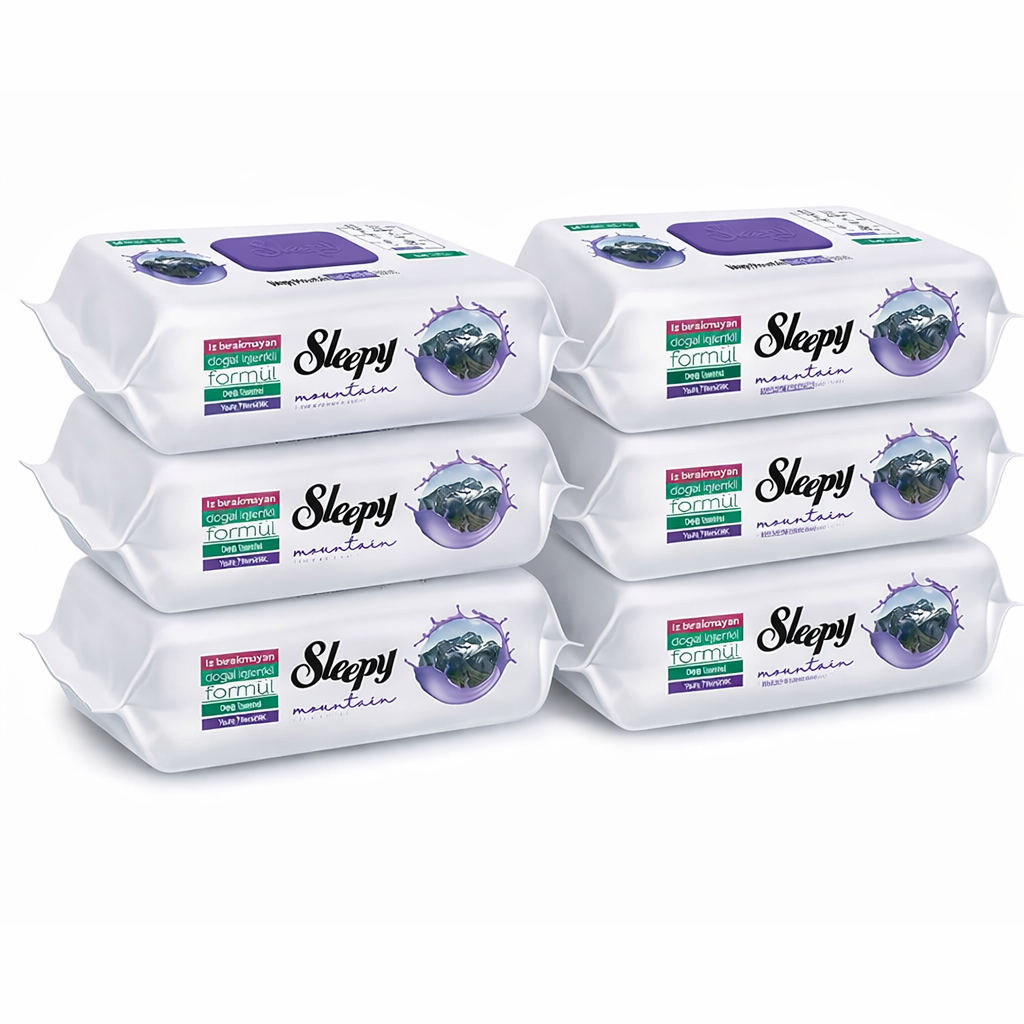 6x Sleepy Reinigungstücher - Bergbrise