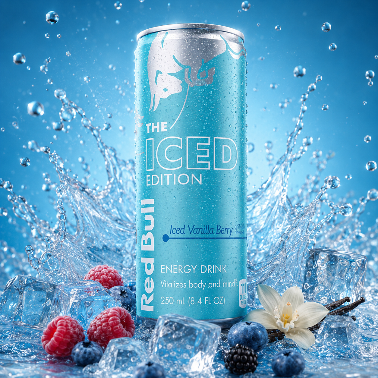 24x Red Bull - Iced Vanilla Berry - 250ml