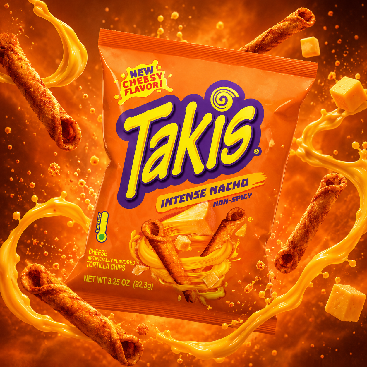 18x Takis - Nacho Intense 100g