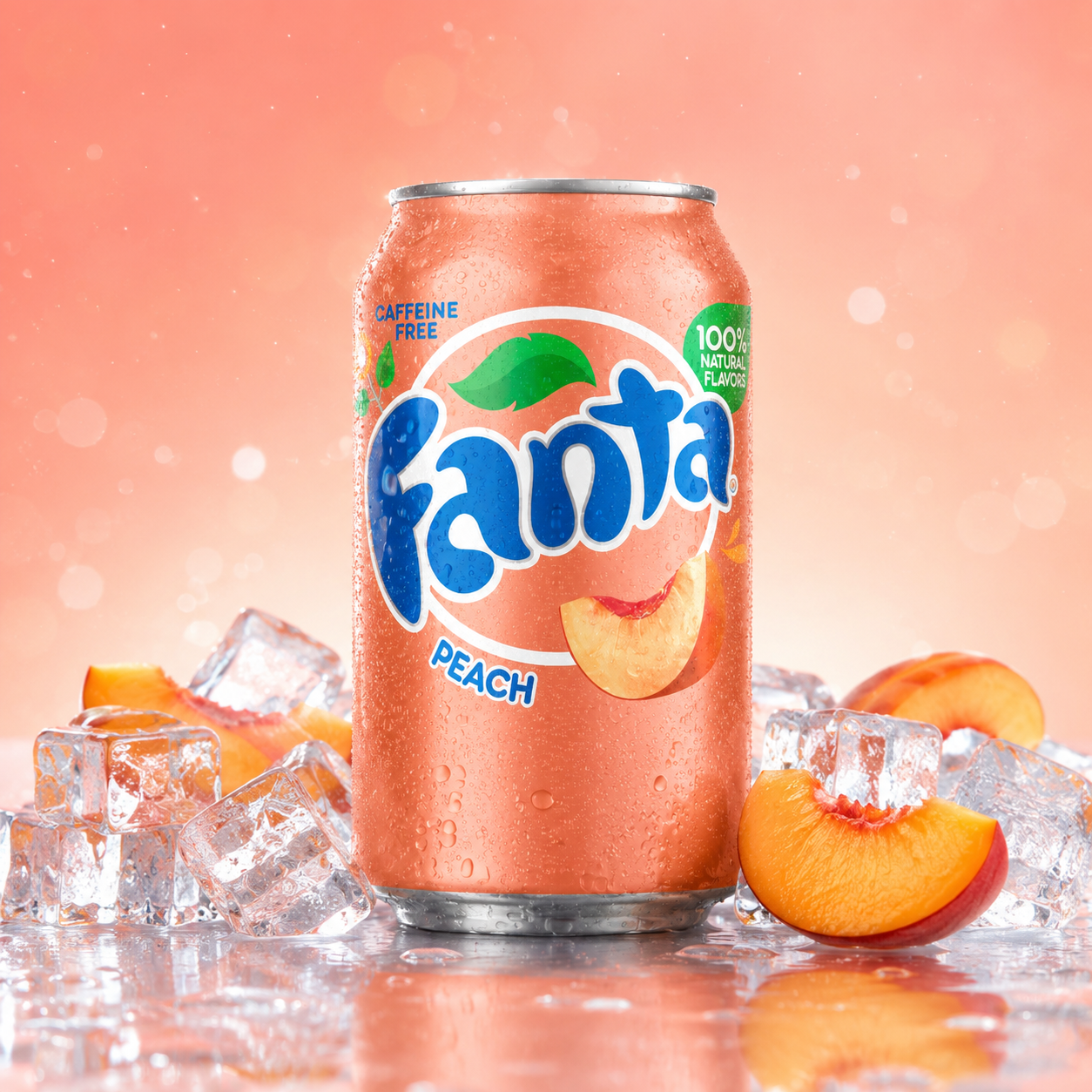 3x Fanta USA - Peach 355ml