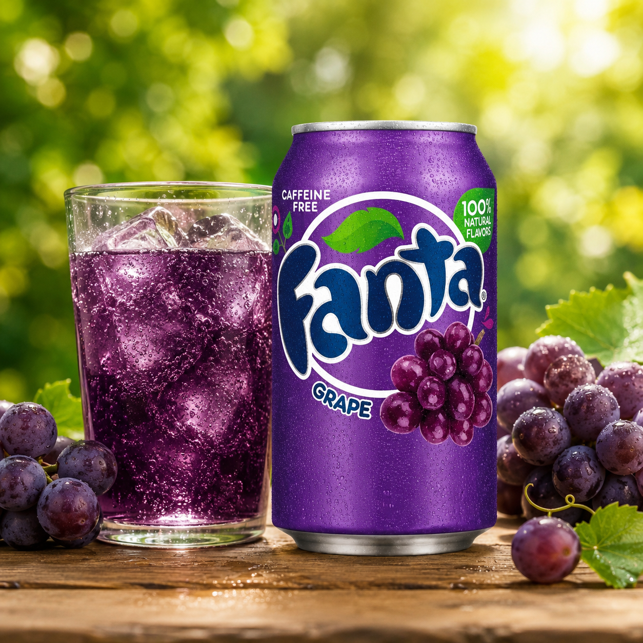 3x Fanta USA - Grape 355ml
