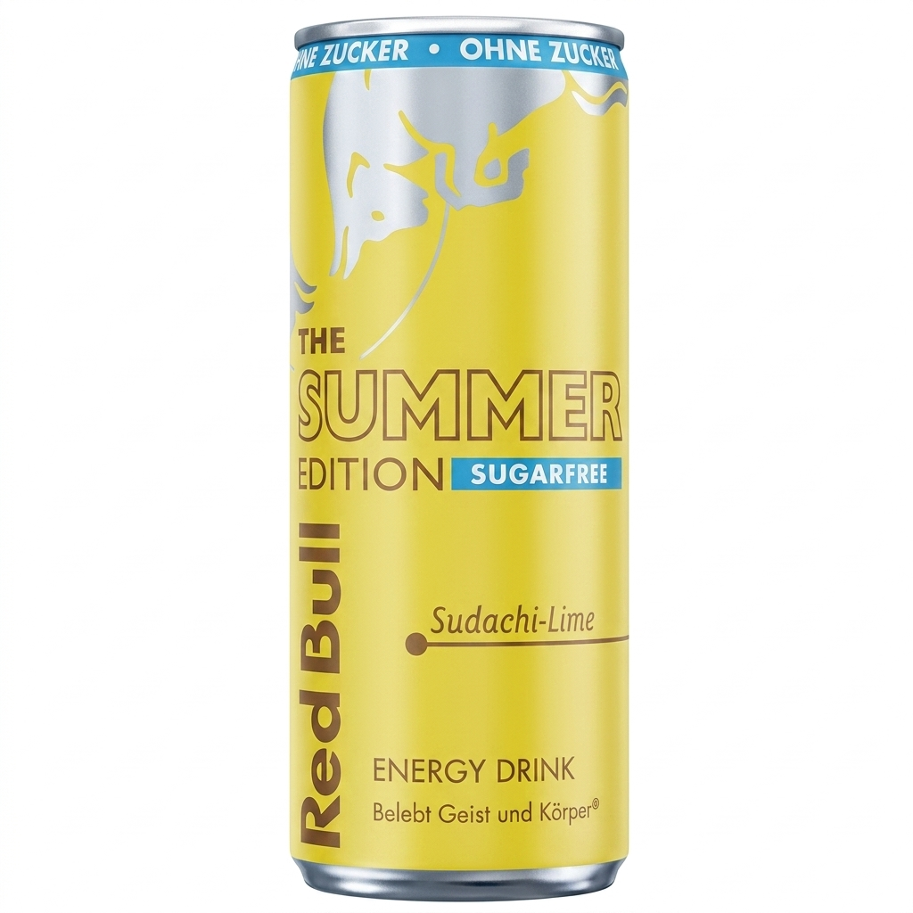 3x Red Bull -Sudachi-Lime Zero - 250ml