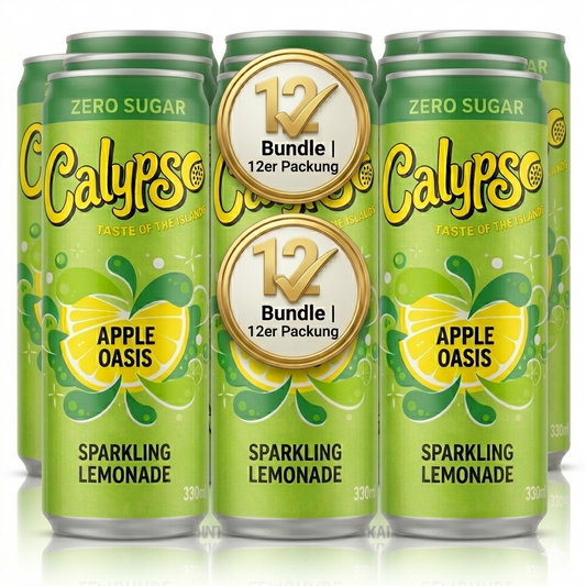 12x Calypso Dose - Apple Oasis Zero - 330ml