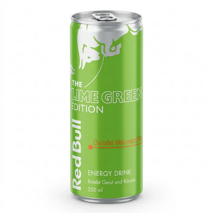 3x Red Bull - Curuba & Holunderblüte - 250ml