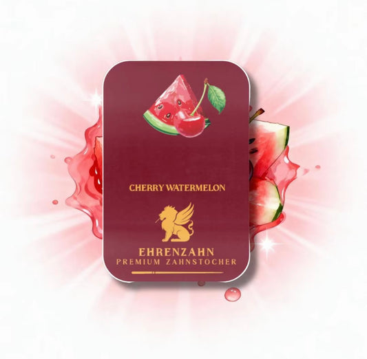 Ehrenzahn Zahnstocher mit Cherry Watermelon Geschmack