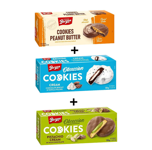 3x Bergen Cookies - Bundle
