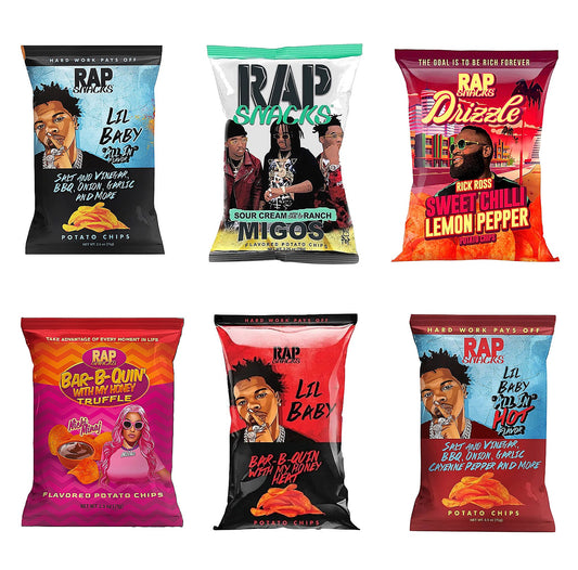 6x Rap Snack - Bundle