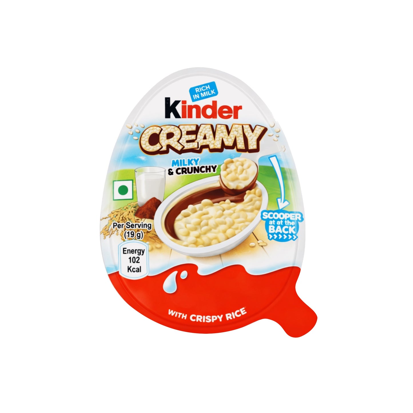 Kinder Creamy - Milky & Crunchy 19g