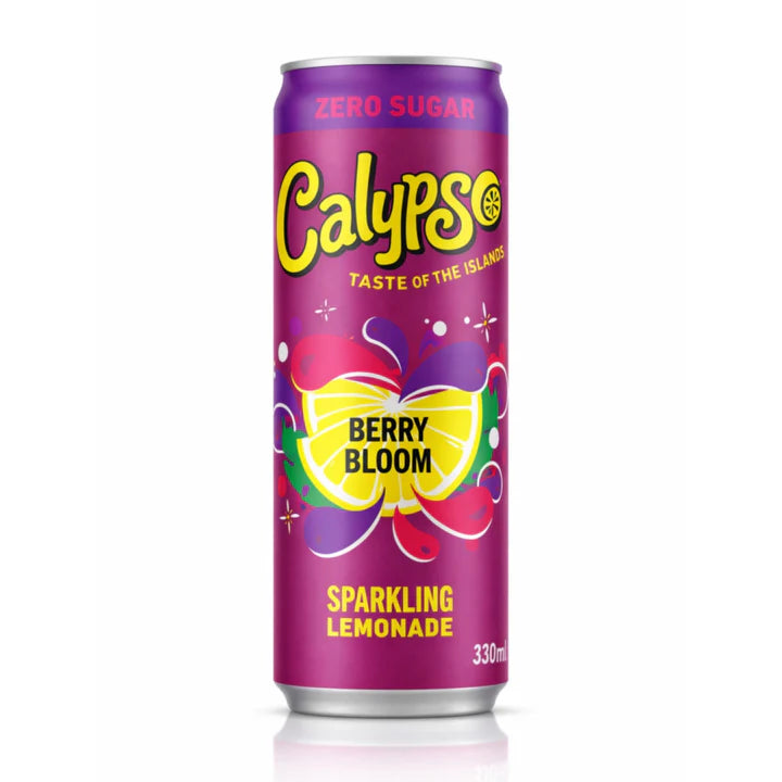 3x Calypso Dose - Berry Bloom Zero - 330ml