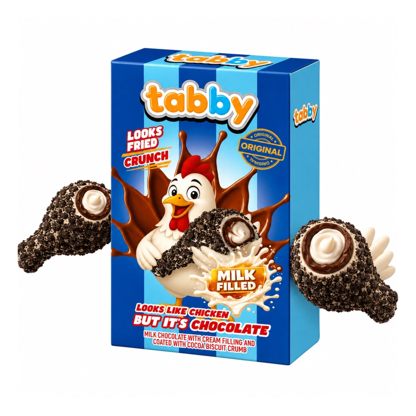 Tabby - Caramelised Crumble Chocolate - Cookie Edition