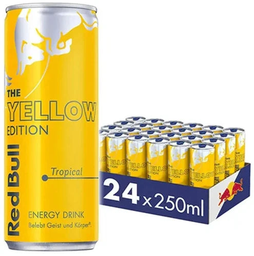 3x Red Bull - Tropical - 250ml